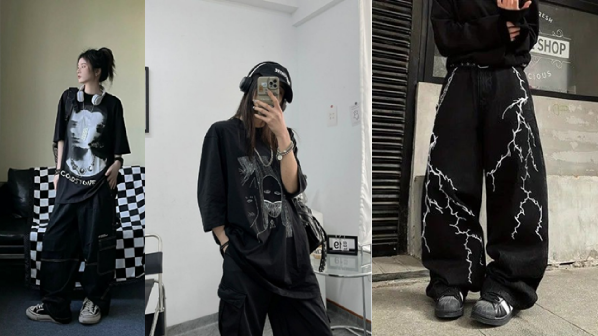 Joggers with Graphic Tee